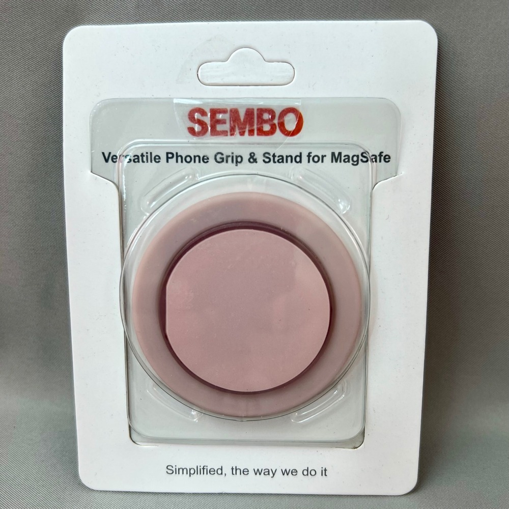 SEMBO MagSafe Phone Grip Stand Pink New Magnetic 360 Rotation Kickstand